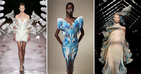 Organic Shaped Clothes Mesmerizing Garments By Iris Van Herpen