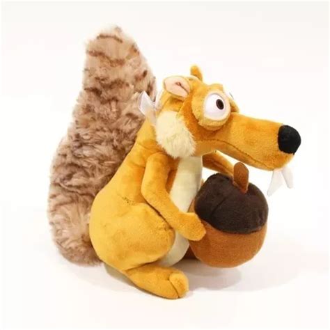 Peluche Scrat Ardilla Era Del Hielo Ice Age 18 Cm Felpa Cuotas Sin