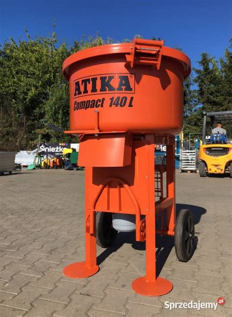 Mieszalnik ATIKA Compact 140L betoniarka mixer GRATS taczka Ślesin