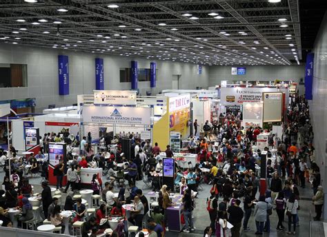 A Large Crowd Of Visitors Thronged The Star Education Fair 2019 To Gain