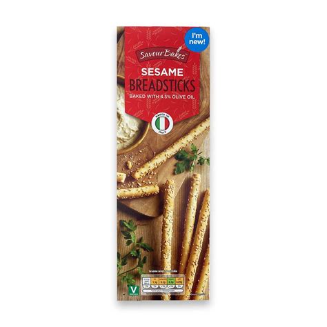 Sesame Breadsticks G Savour Bakes Aldi Ie