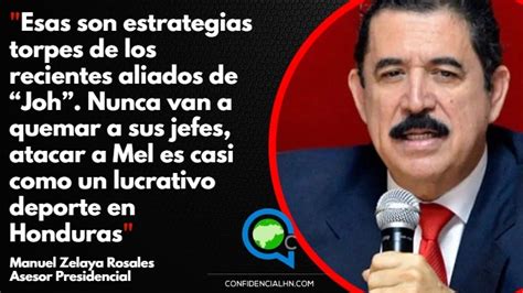 Confidencialhonduras On Twitter Ante Aseveraciones De Que Mel