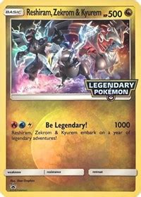 Reshiram Zekrom Kyurem Legends Of Unova Promo Jumbo Cards