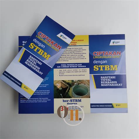 Jual Leaflet Stbm Sanitasi Total Berbasis Masyarakat Perilaku