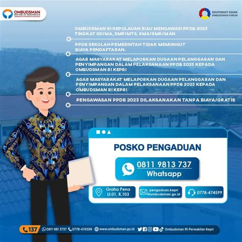 Ombudsman Kepri Buka Posko Pengaduan Ppdb Begini Cara Membuat