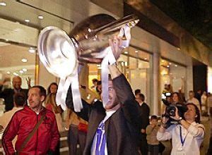 Sergio Ramos Celebrating Victory With Real Madrid