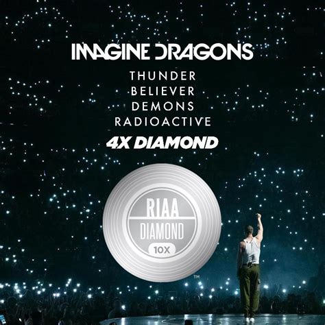 Imagine Dragons Global Smash Single “thunder” Receives Diamond Certification Frontview Magazine