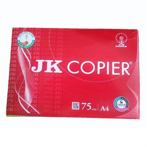 Plain Sheets Jk Easy Copier Paper Thickness Mm Cellulose At Rs