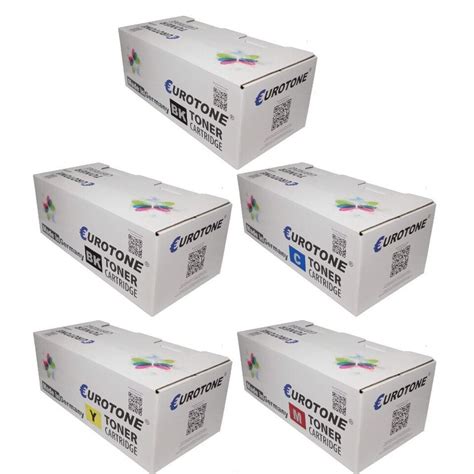 5x Pro Toner Pour Xerox Phaser 7760 DN 7760 NM 7760 N 7760 DX 7760 V