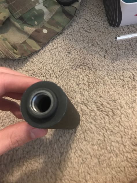 Sold Gemtech Foam Filled Mm Suppressor Hopup Airsoft