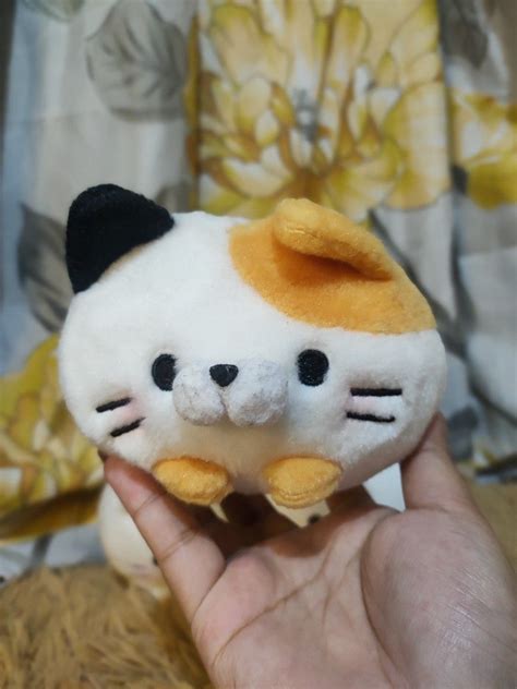 Mochifuwa Yell Cat Mallow Type And Calico Fur Cat Mascot Size Plush On