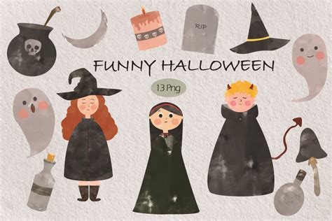 Funny Halloween Clipart (2152887)