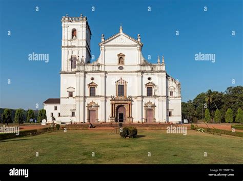 Se Cathedral, Old Goa, India Stock Photo - Alamy