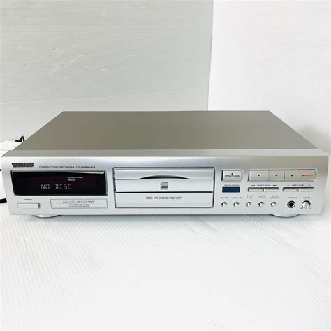 【目立った傷や汚れなし】teac Cd Rw890mk2 Cdレコーダー ティアックの落札情報詳細 ヤフオク落札価格検索 オークフリー