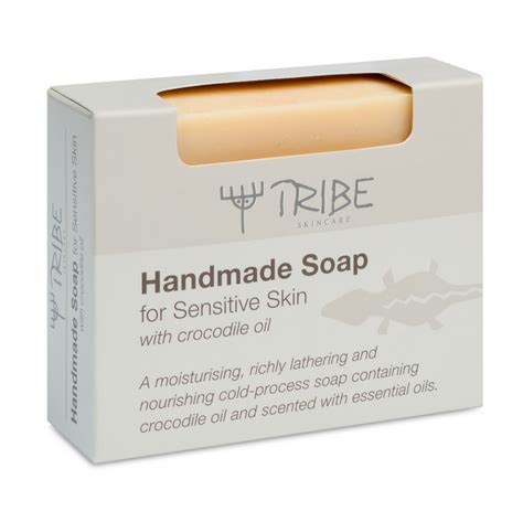 Handmade Soap for Sensitive Skin with Crocodile Oil - Tribe Skincare