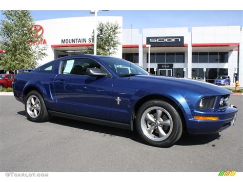 Vista Blue Metallic Ford Mustang V Premium Coupe Photo