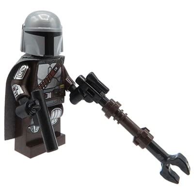 LEGO Star Wars Minifigure The Mandalorian Din Djarin Mando Extra