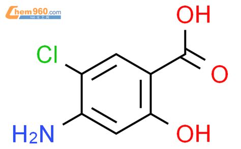 21386 95 8 Benzoic acid 4 amino 5 chloro 2 hydroxy CAS号 21386 95 8