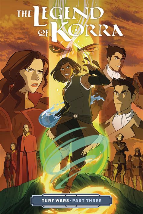 The Legend of Korra Vol. 3: Turf Wars, Part 3 | Fresh Comics