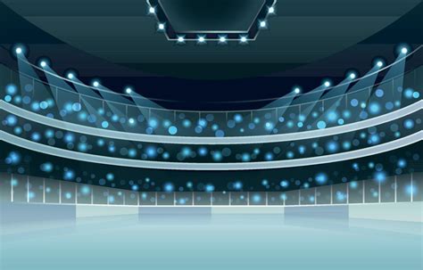 Ice Skating Rink Background 3704421 Vector Art at Vecteezy