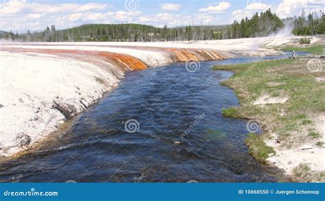 Firehole River, Yellowstone Stock Photo - Image of yellowstone, vulcano ...