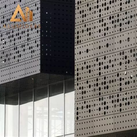 Aluminium Perforated Panel Facade Alumideas