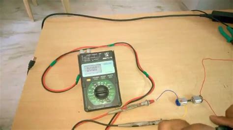 How To Generate Voltage From Dc Motor Youtube