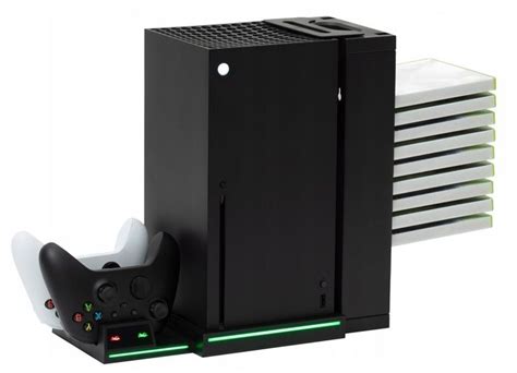 Podstawka Ch Odz Ca Adowarka Stojak Xbox Series X Pod Wietlana