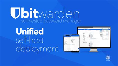 Bitwarden Unified Self Host Deployment