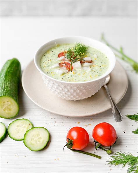 Chilled Cucumber Soup Vegan Gfdf Top 8 Free