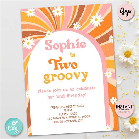 Groovy Invitation Template Free Web Check Out Our Groovy Invitations