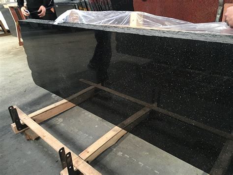 Black Galaxy Granite Slab Factory Price For Wholesale Fulei Stone