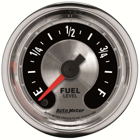 Auto Meter American Muscle 2 116 0 280 Ohm Electric Full Sweep