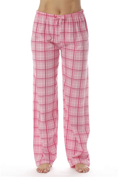 Just Love Womens Cotton Plaid Pajama Pants Sleep Bottoms Lounge Pj