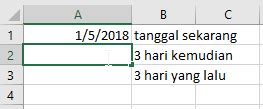 Cara Membuat Rumus Tanggal Otomatis Di Excel Dan Contohnya