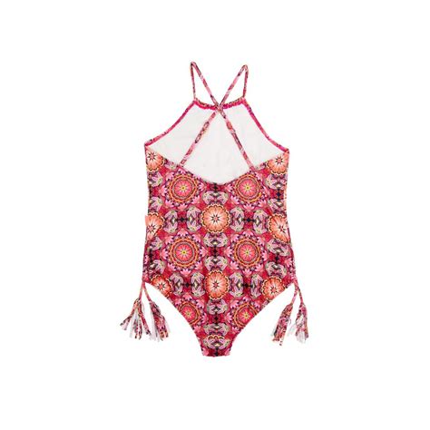 Seafolly Paisley Park Tank Swimsuit Girls Swimwear Rockies Nz