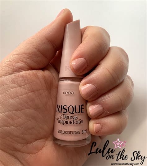 Lulu On The Sky Esmalte Risqu Deusas Inspiradoras Sororideusas