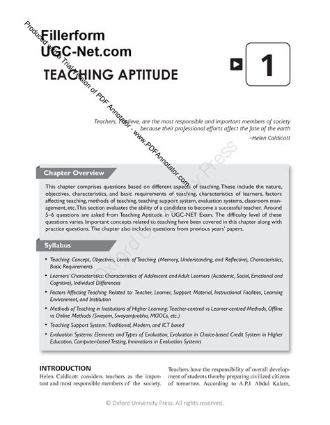 UGC NET Unit 1 Teaching Aptitude Full TEACHING APTITUDE Teachers I