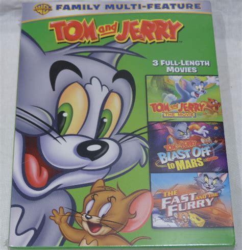 Tom And Jerry 3 Full Length Movies Dvd New Sealed Mdg Sales Llc