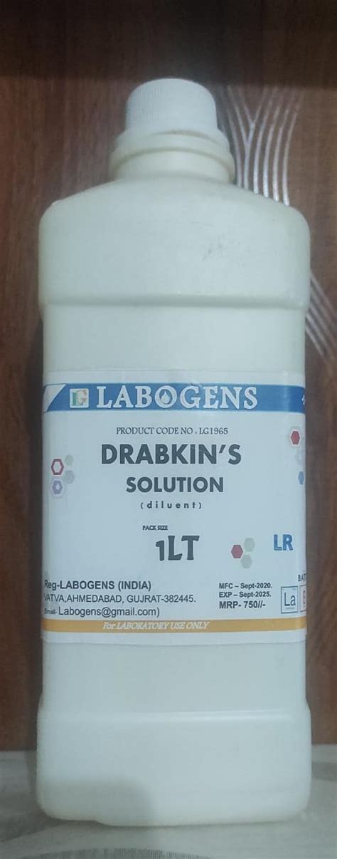 Buy LABOGENS DRABKIN S SOLUTION DILUENT 1LT Online Get 7 Off