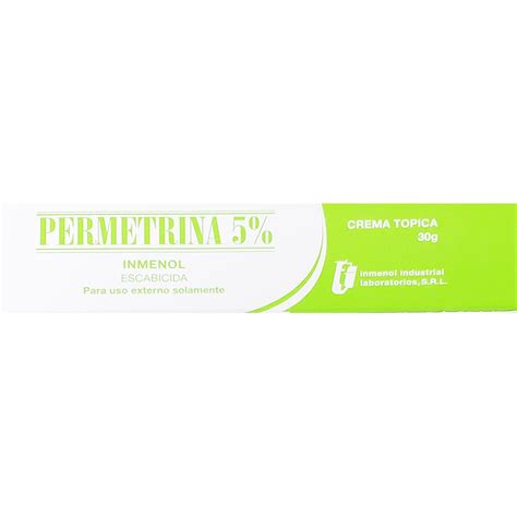 PERMETRINA 5 CREMA 30G GRUPOEMJS