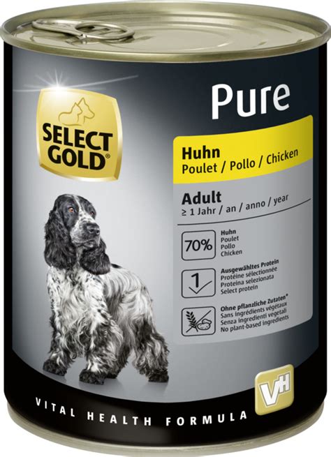 SELECT GOLD Pure Adult Huhn 12x800 g von Fressnapf für 50 28 ansehen