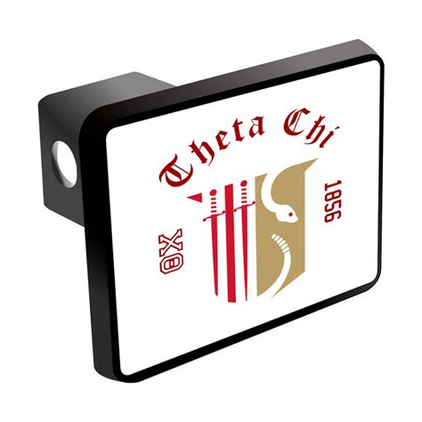 Theta Chi Trailer Hitch Cover Insert Greek Gear