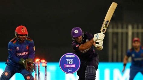 T20 World Cup 202122 Afg Vs Scot 17th Match Group 2 Match Report