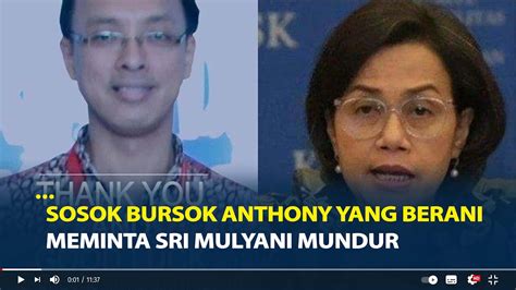 Sosok Bursok Anthony Pegawai DJP Sumut II Yang Berani Meminta Sri