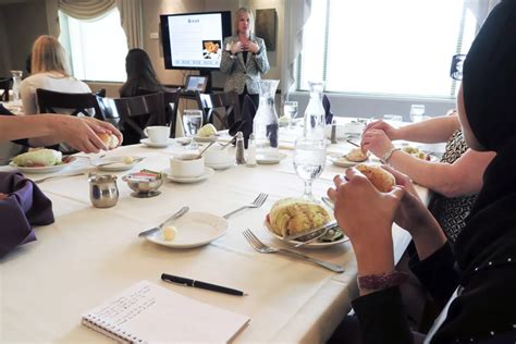 Career Development brings back etiquette luncheon - | St. Catherine University