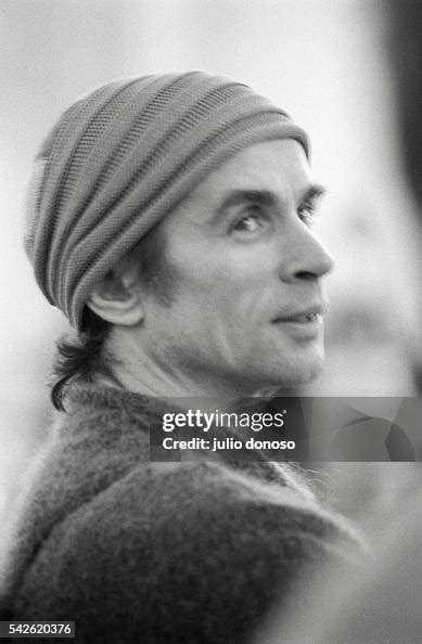 Russian Ballet Dancer Rudolf Nureyev Watches A Rehearsal Of The News