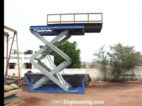 Isha Hydraulic Scissor Lift With Extension Platform Working Height