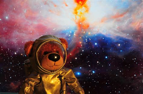 Space Bear Background Picture From Nasa Jube Wong Flickr