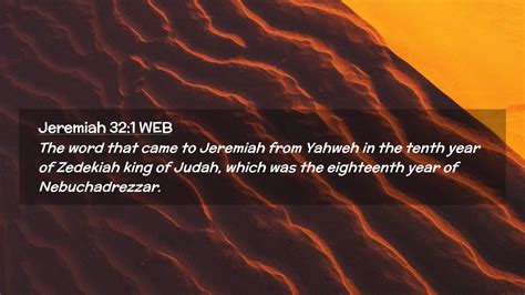 Jeremiah 32 1 WEB Desktop Wallpaper The Word That Came To Jeremiah